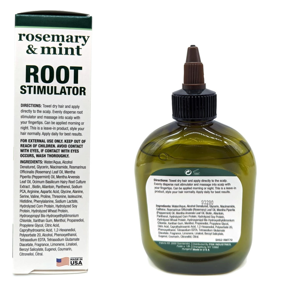 Rosemary & Mint Scalp Treatment Oil with Biotin - 7.1 oz All Hair