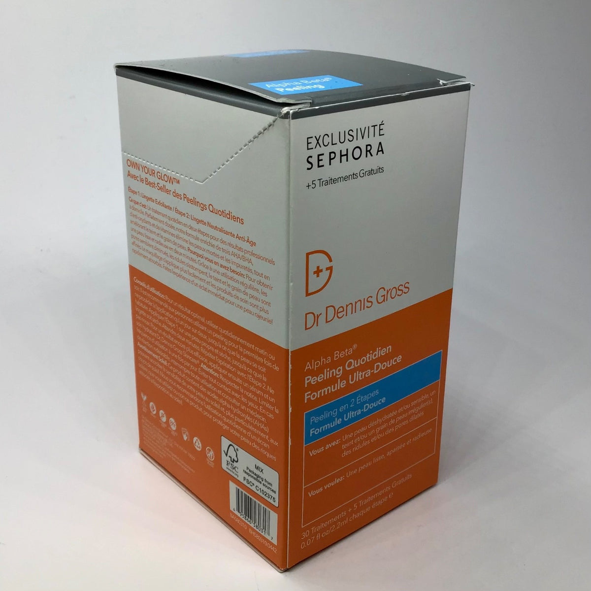 Daily Peel - Alpha Beta Ultra Gentle Exfoliating Treatment for Skin - 35 Treatments