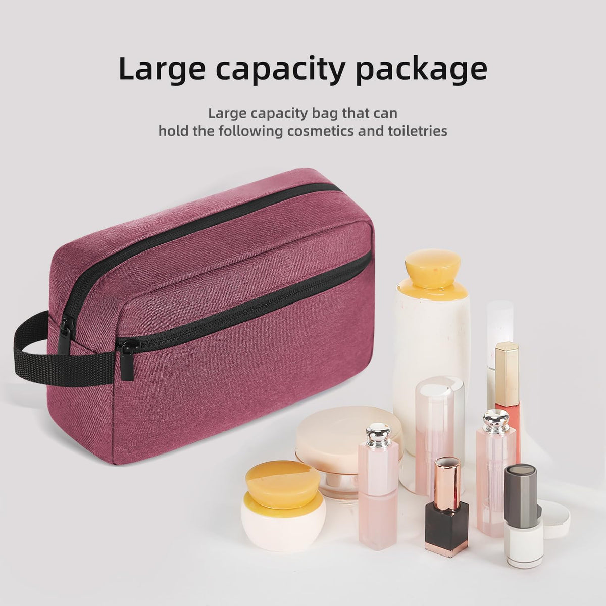 Travel Toiletry Bag for Women Men Hanging Cosmetic Organizer Waterproof
