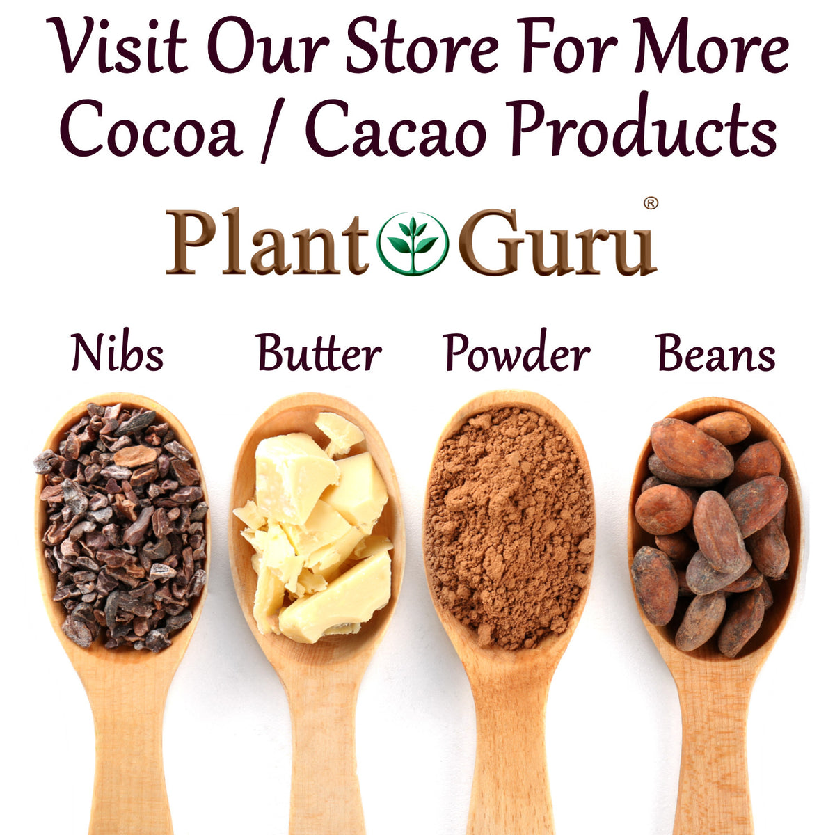 Raw Cocoa Butter 8 oz. FOOD GRADE 100% Pure Natural Unrefined Organic
