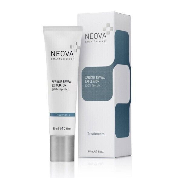 NEOVA Serious Reveal Exfoliator 20% 60 ml. Facial Scrub & Exfoliant