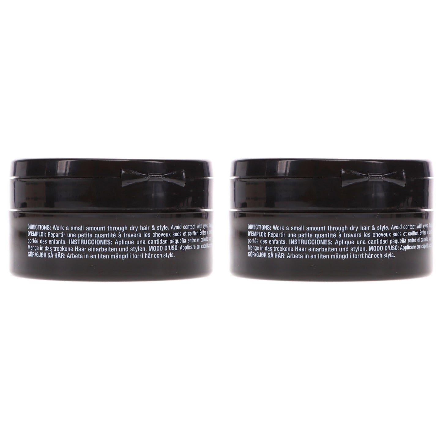 Hair Styling Wax for Hold & Shine - 2.5 oz, 2 Pack