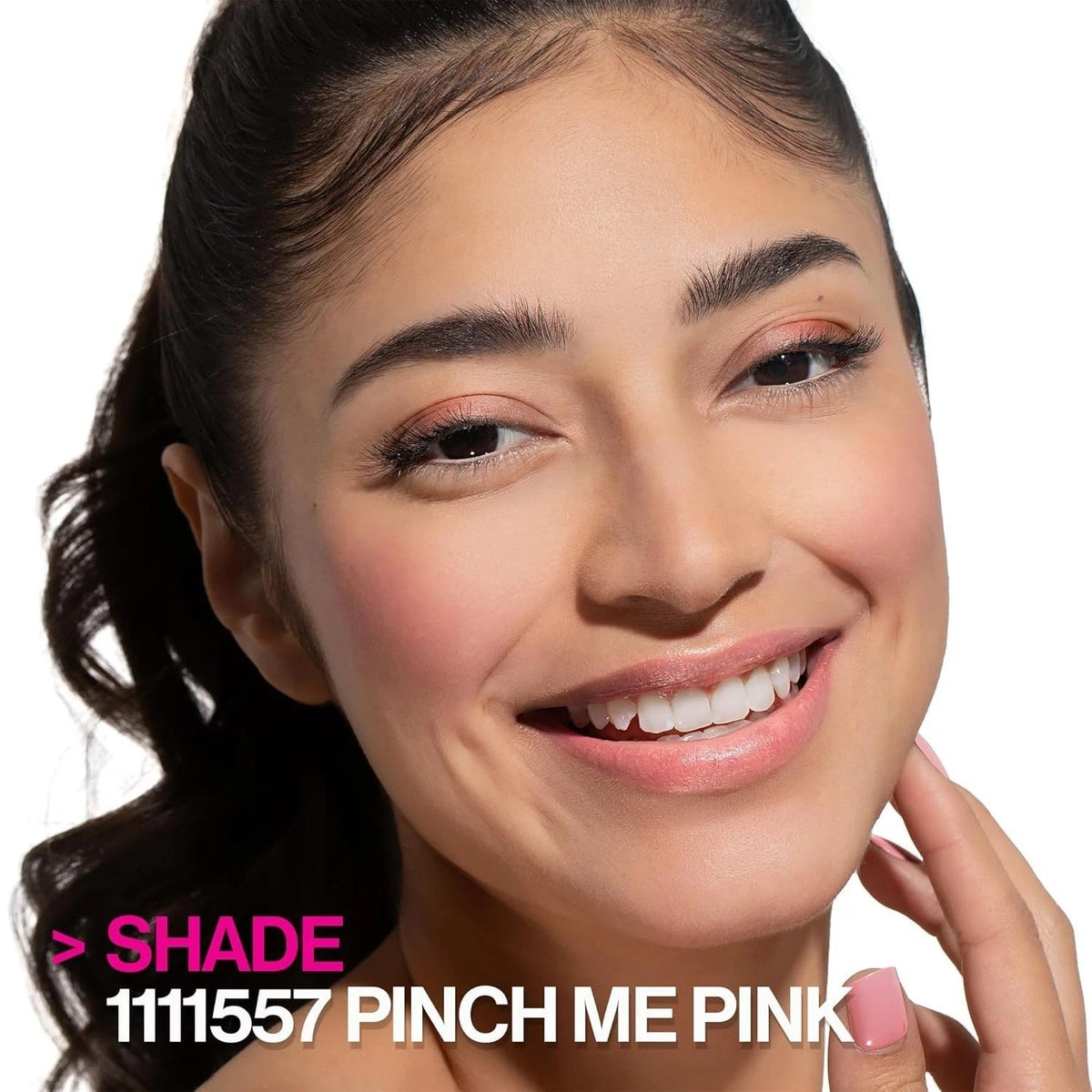 Blush Makeup Powder - Buildable Pinch Me Pink, Jojoba Infused, 0.81 Oz
