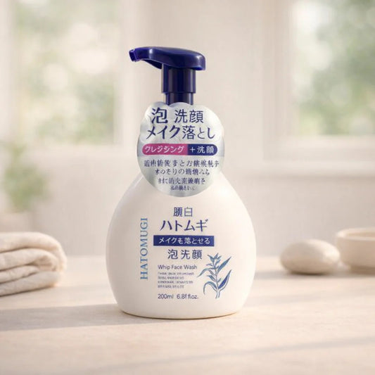 Gentle Foaming Facial Cleanser for Makeup Removal & Hydration – 6.8 fl oz