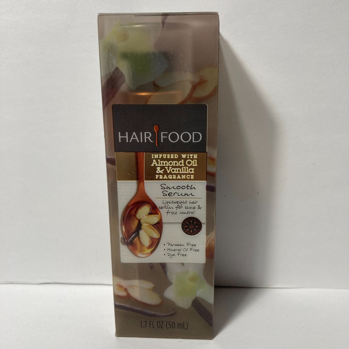 Hair Food Almond Oil Vanilla Frizz Control Hair Serum 1.7oz - Multiple Bottles