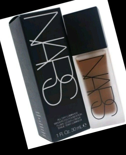 NARS All Day Luminous Weightless Foundation - Trinidad Dark 1 oz, New