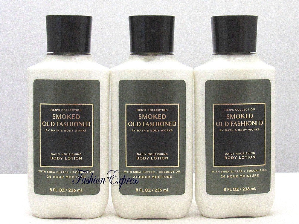Smoked Old Fashioned Body Lotion 8 oz - Pack of 3