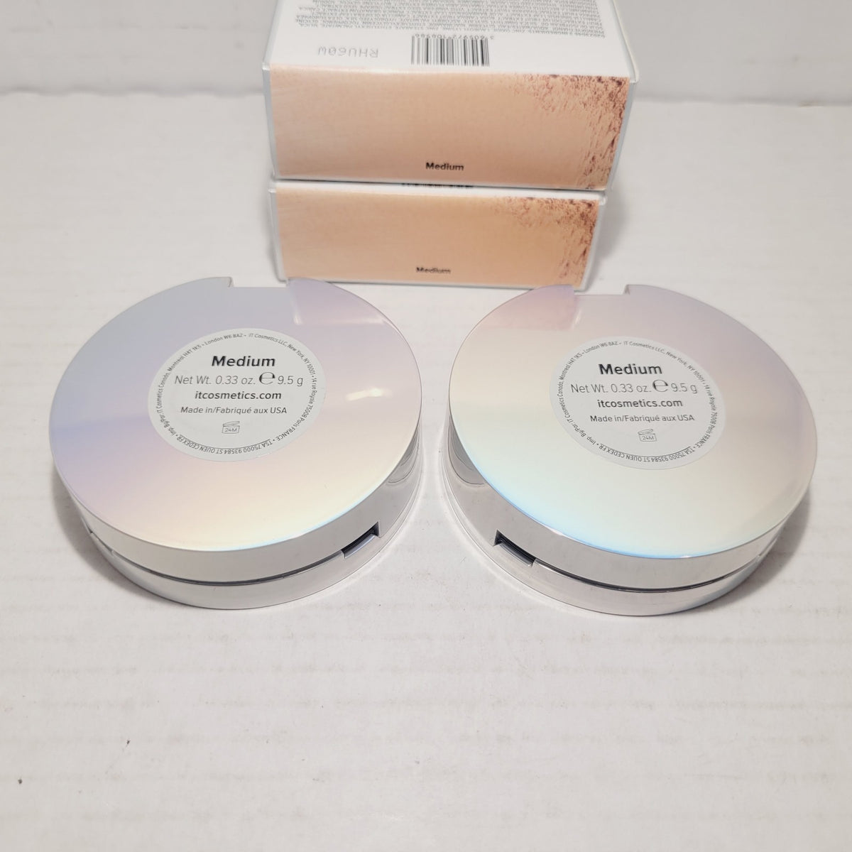 it Cosmetics CC+ Airbrush Finishing Powder Medium - Skin-Perfecting Face Powder