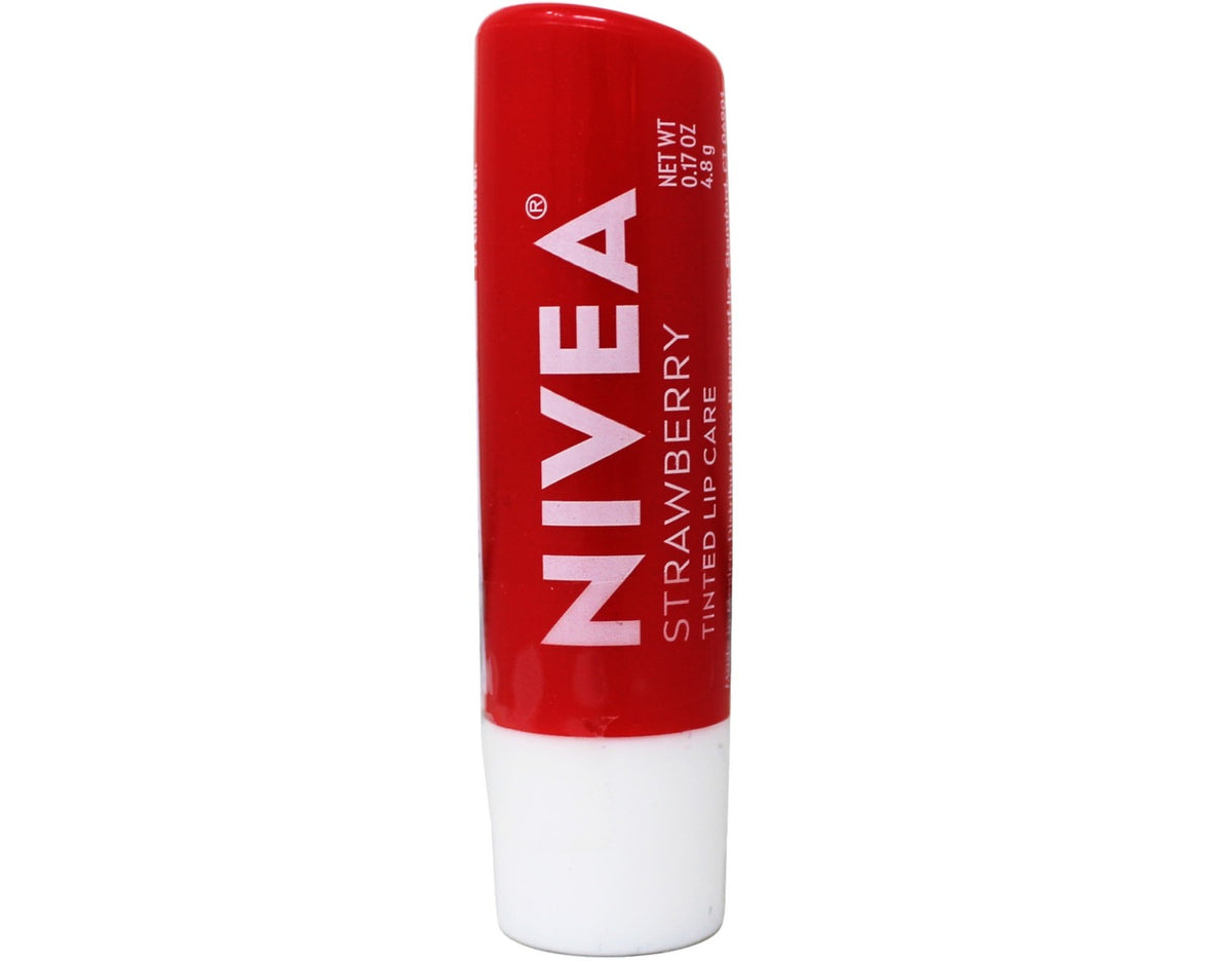 Tinted Lip Balm with Strawberry Extract - Nourishing Hydration for Soft Lips