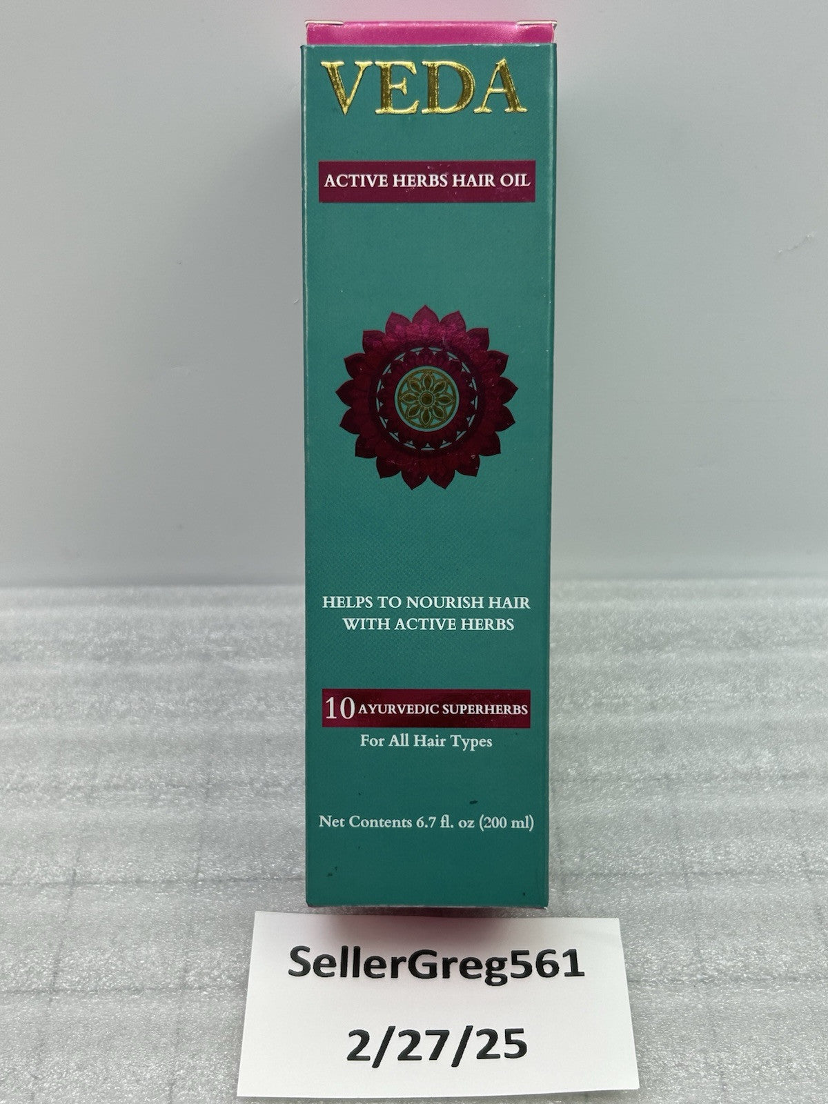 Herbal Ayurvedic Cold Pressed Hair Growth Oil - Herb Infused Hair Treatment