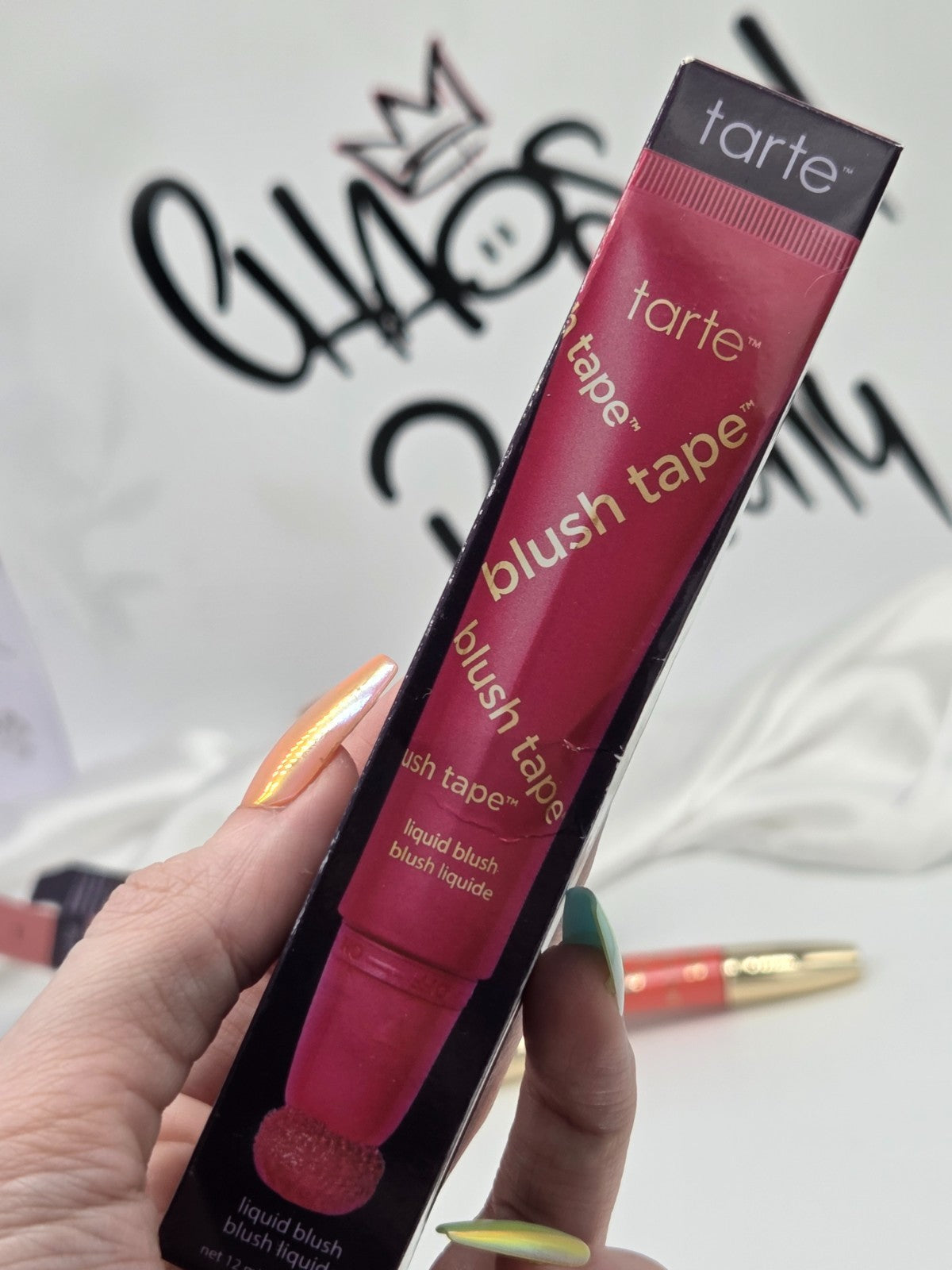 Liquid Blush Tape Full Size – 0.4 oz / 11.3 g (Shade Conf. Varies)