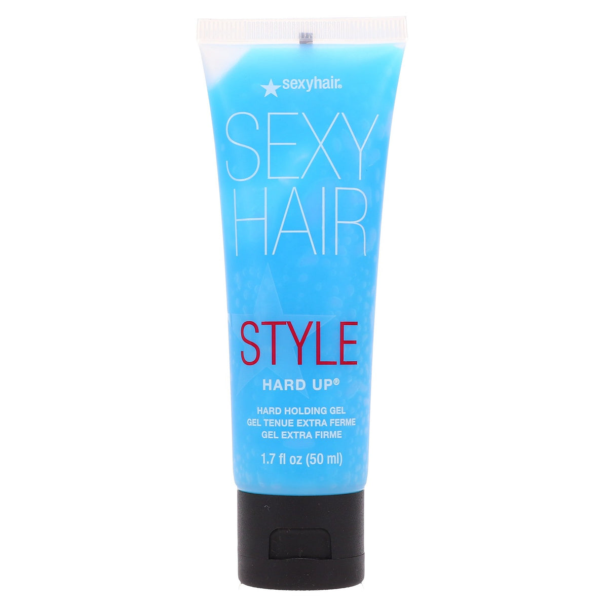 Hard Hold Hair Gel for Short Hair - 1.7 oz Styling Product