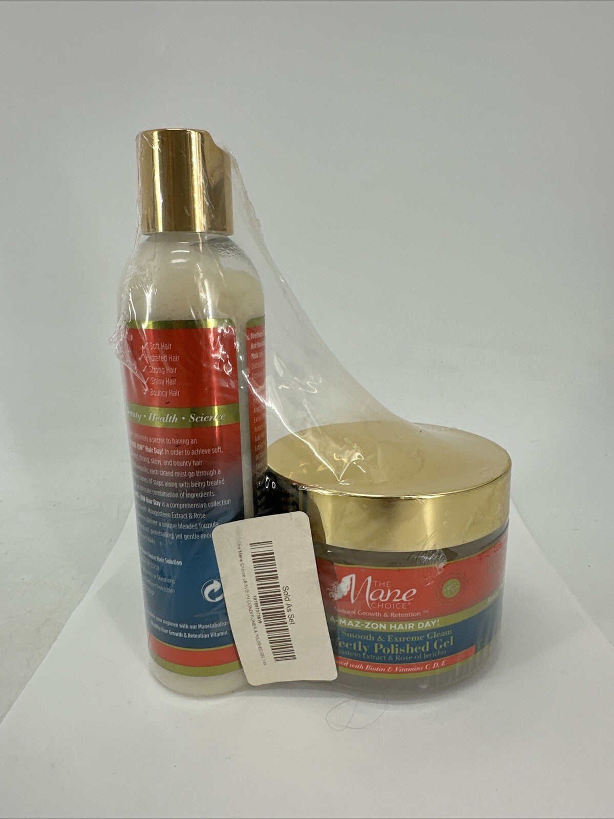 Hair Care Set - Leave-In Conditioner & Styling Gel for Healthy Hair