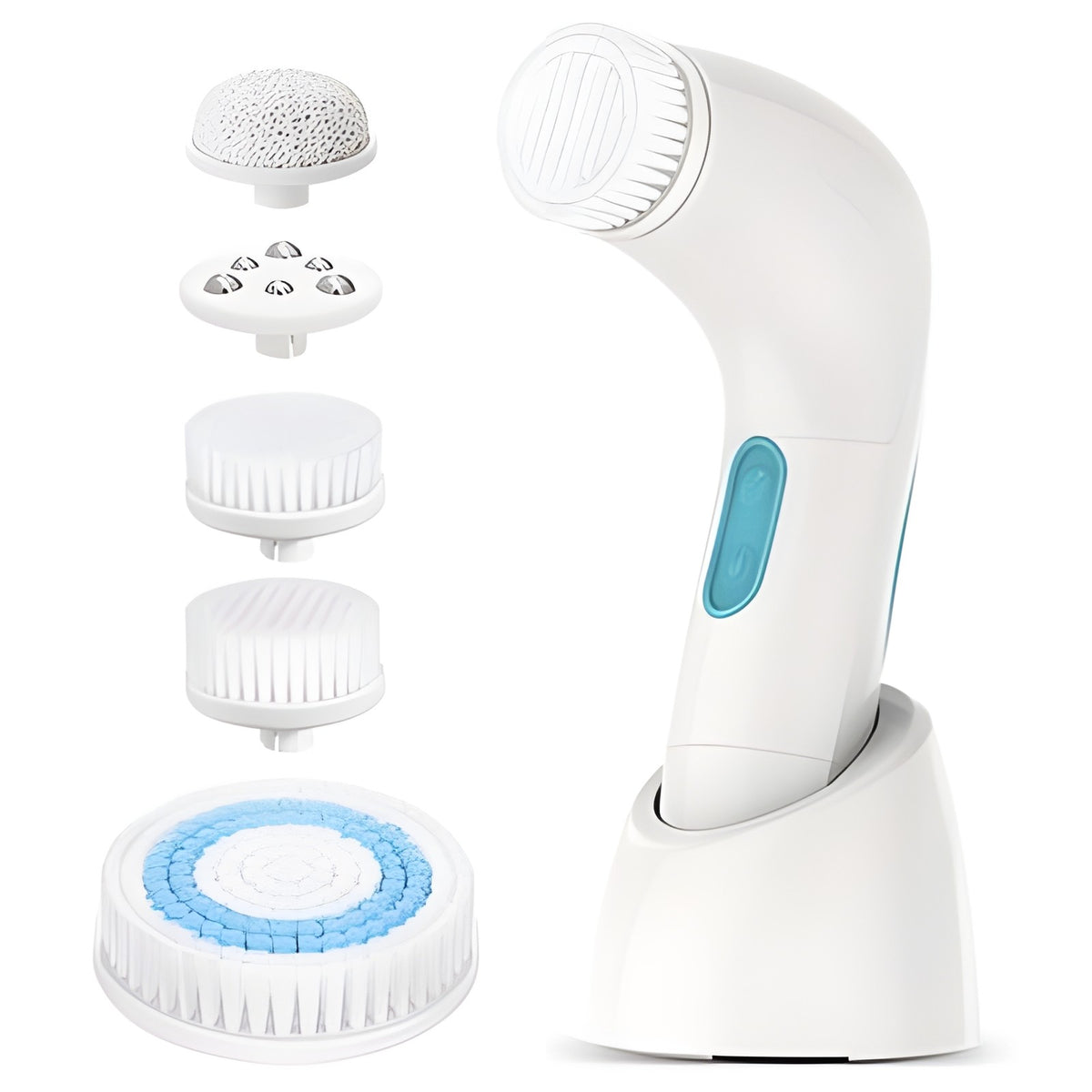 Etereauty 5-in-1 Electric Facial Cleansing Brush Face Body
