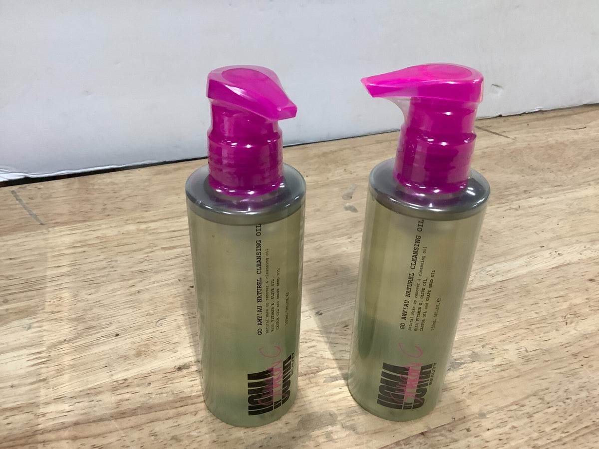Facial Cleansing Oil Makeup Remover Set - 2 x 5 fl oz UOMA Sharon C Go Awf