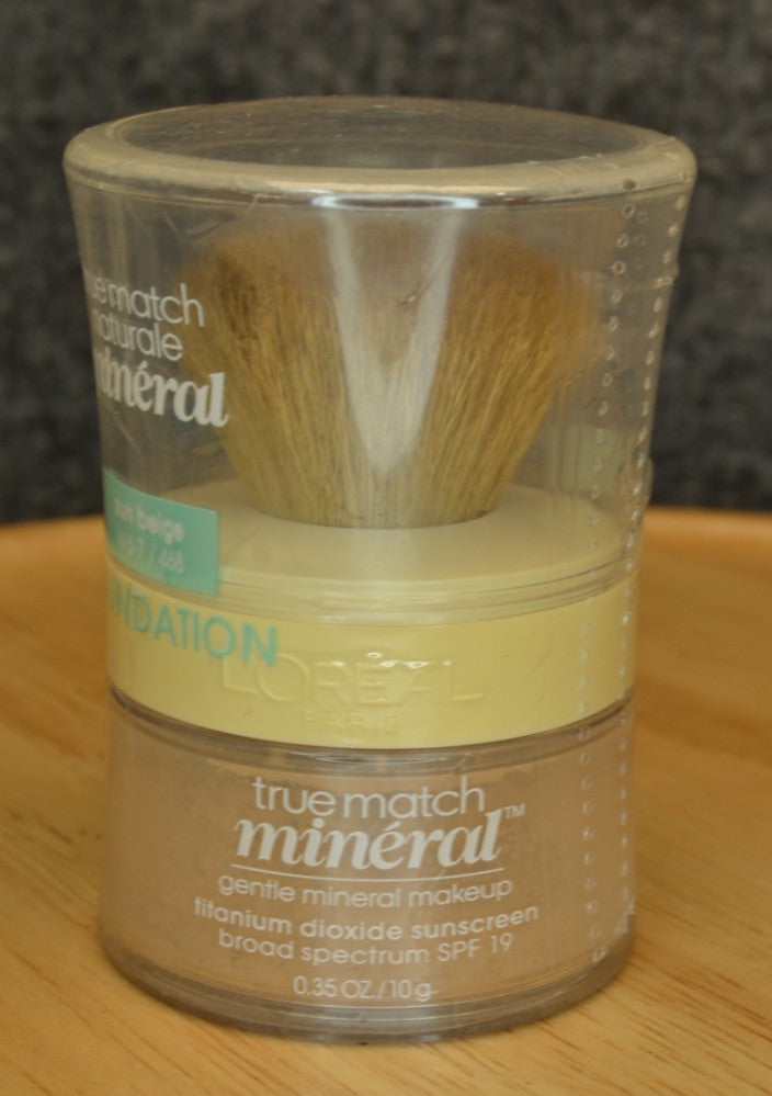 L'Oreal Paris True Match Mineral Face Powder Sun Beige W6-7 468 Sealed