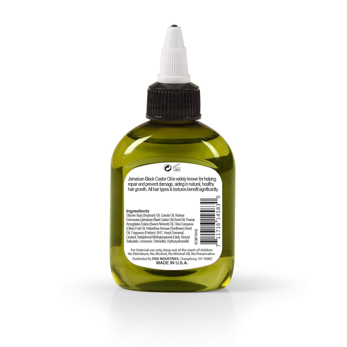 Natural Jamaican Black Castor Oil for Hair Growth - 75ml All Hair Types