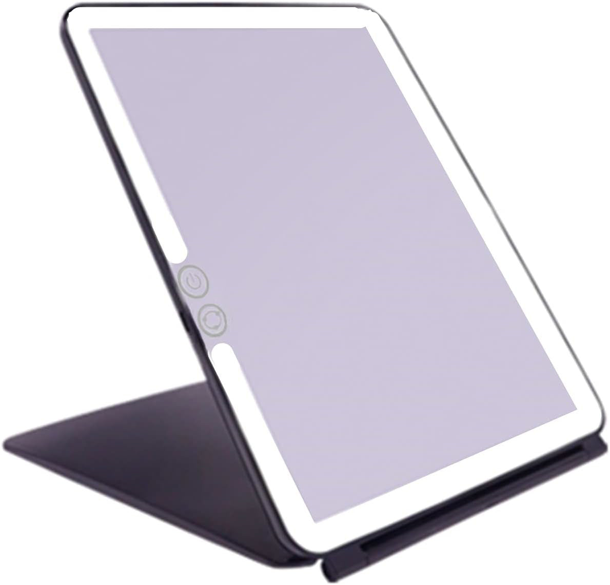 Lighted Makeup Mirror with 72 LEDs 3 Color Modes USB Rechargeable Dimmable Compact