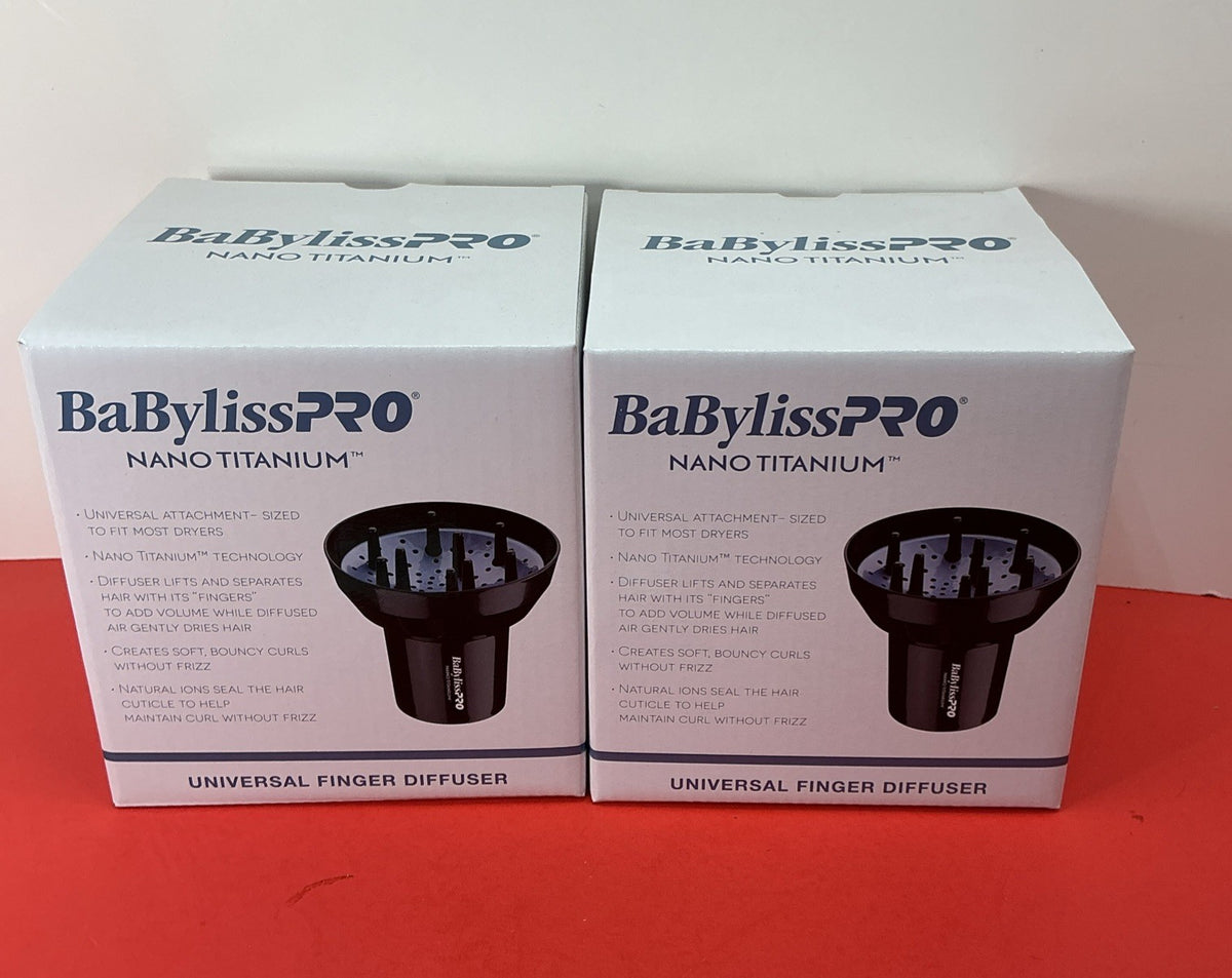 Pack Of 2 BaBylissPRO Nano Titanium Universal Finger Diffuser