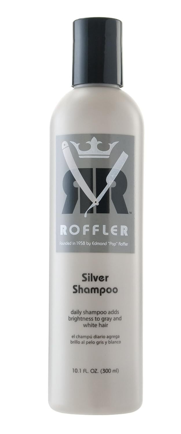 Silver Hair Shampoo for Gray & White Hair 10.1oz Moisturizing & Shine