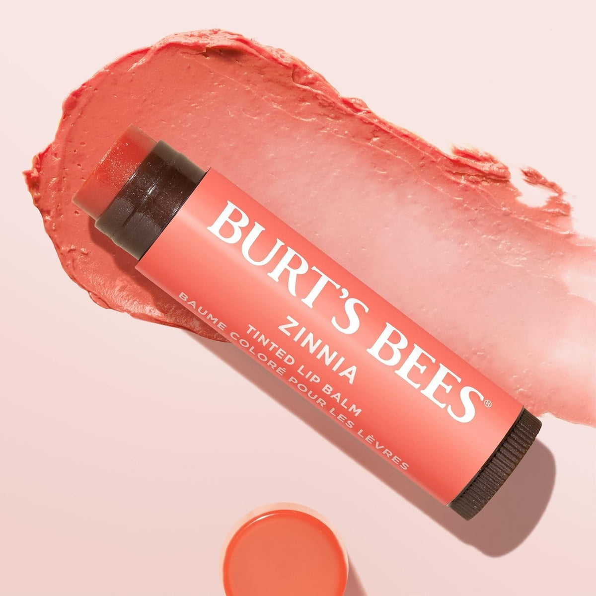 3 Pack Burt's Bees Tinted Lip Balm Set - All Natural, Hydrating & Nourishing