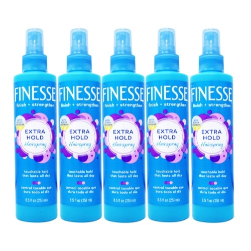 Finesse Extra Hold Hairspray 8.5 fl oz | Strong, Long-Lasting Finish