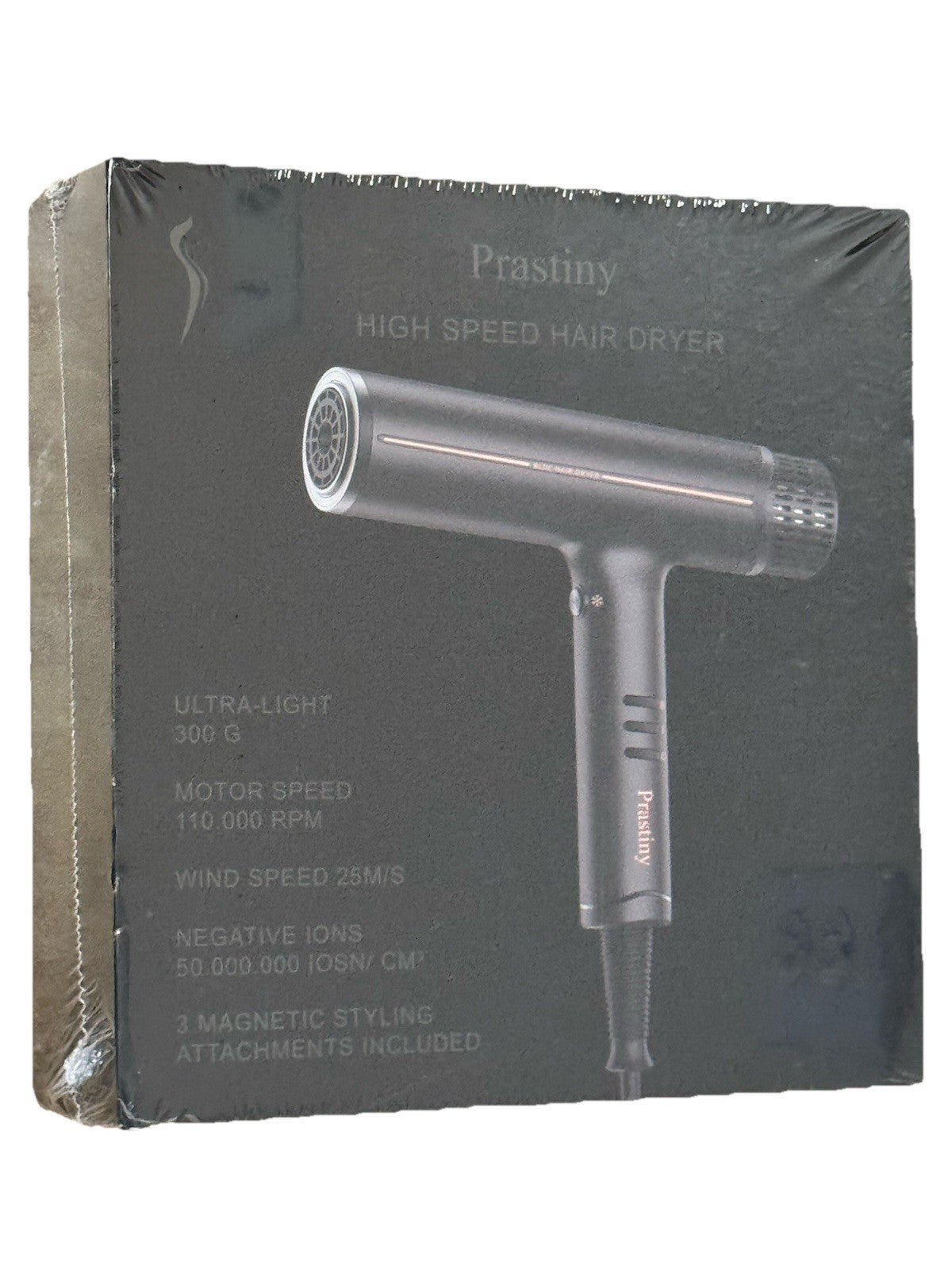 Professional Ionic Hair Dryer with Diffuser - High Speed Lightweight Styling Tool