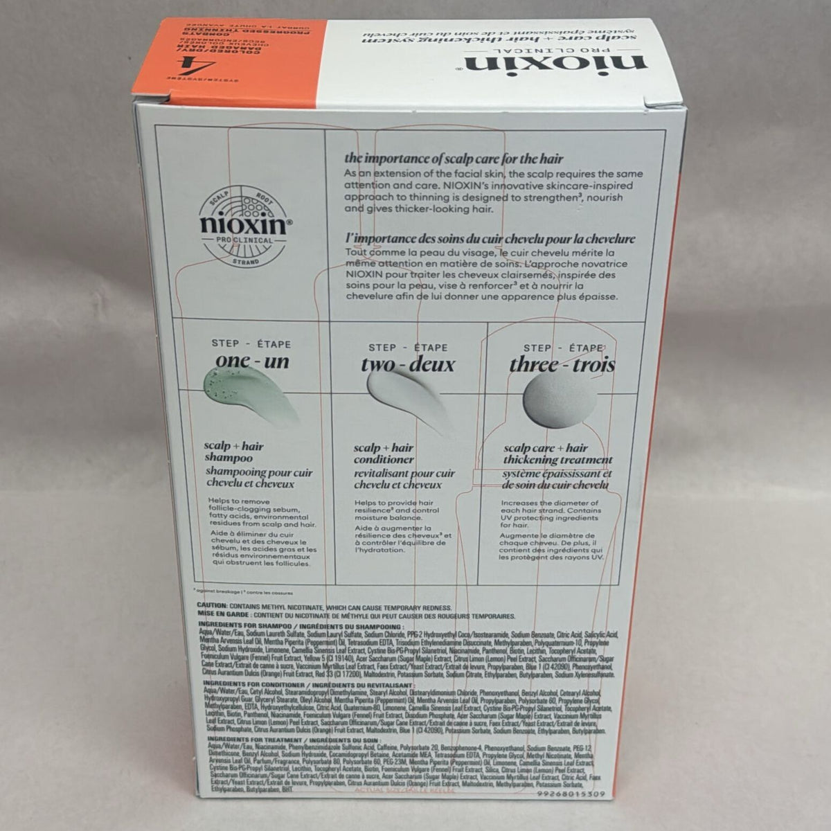 Nioxin Pro Clinical System 4 Haircare Set for Colored Dry Damaged Hair