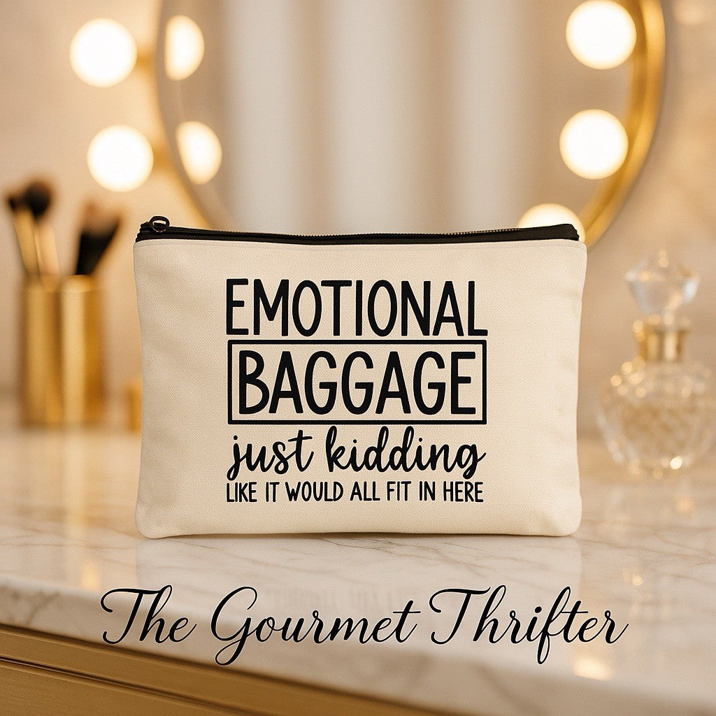 Emotional Baggage Makeup & Travel Bag - Holiday Gift