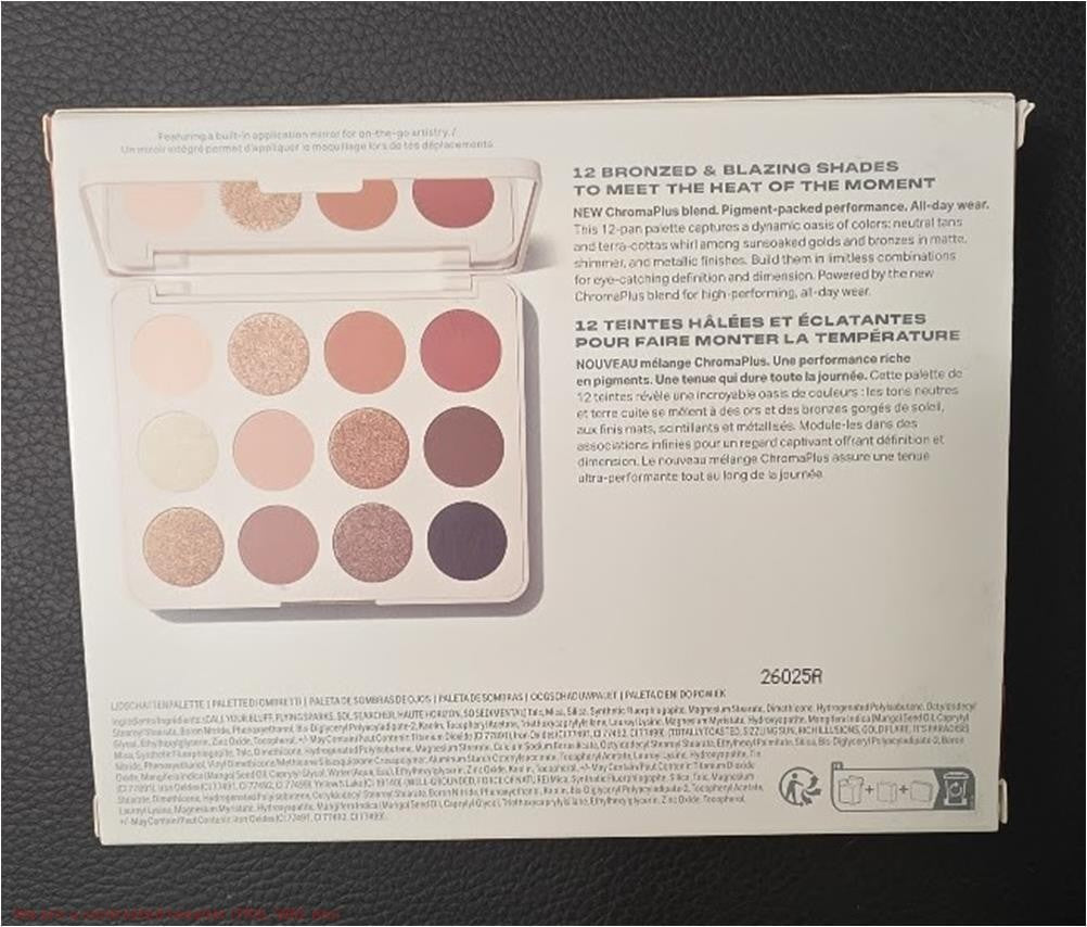 Morphe Rose Frequency Eyeshadow Palette - 15g, Vibrant Color & Blendable Shades