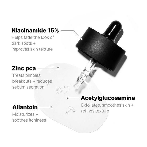 Niacinamide 15 Serum for Brightening & Acne Control - 20ml Facial Care