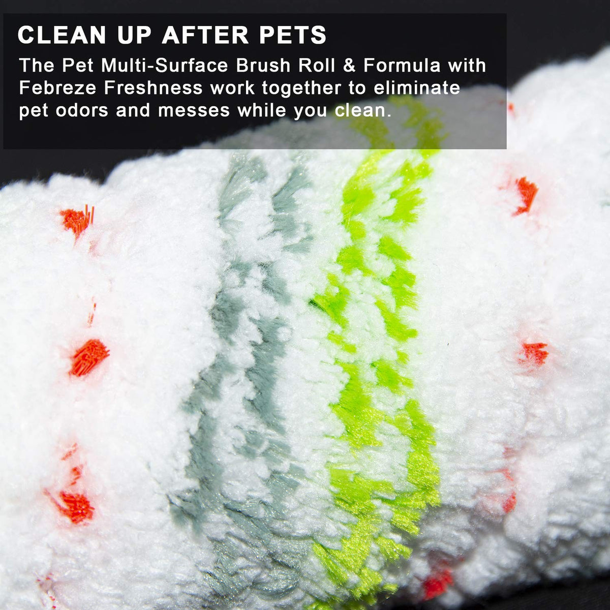 Multi-Surface Pet Brush Roll & Vacuum Filter Replacement for Vacuum Cleaner