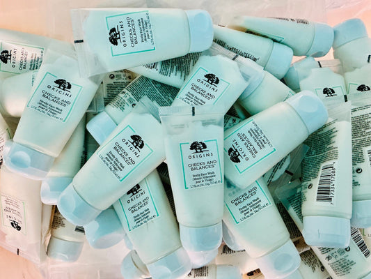 Set of 10 Origins Check And Balances Frothy Face Wash 1.7oz - Gentle Skin Cleansing