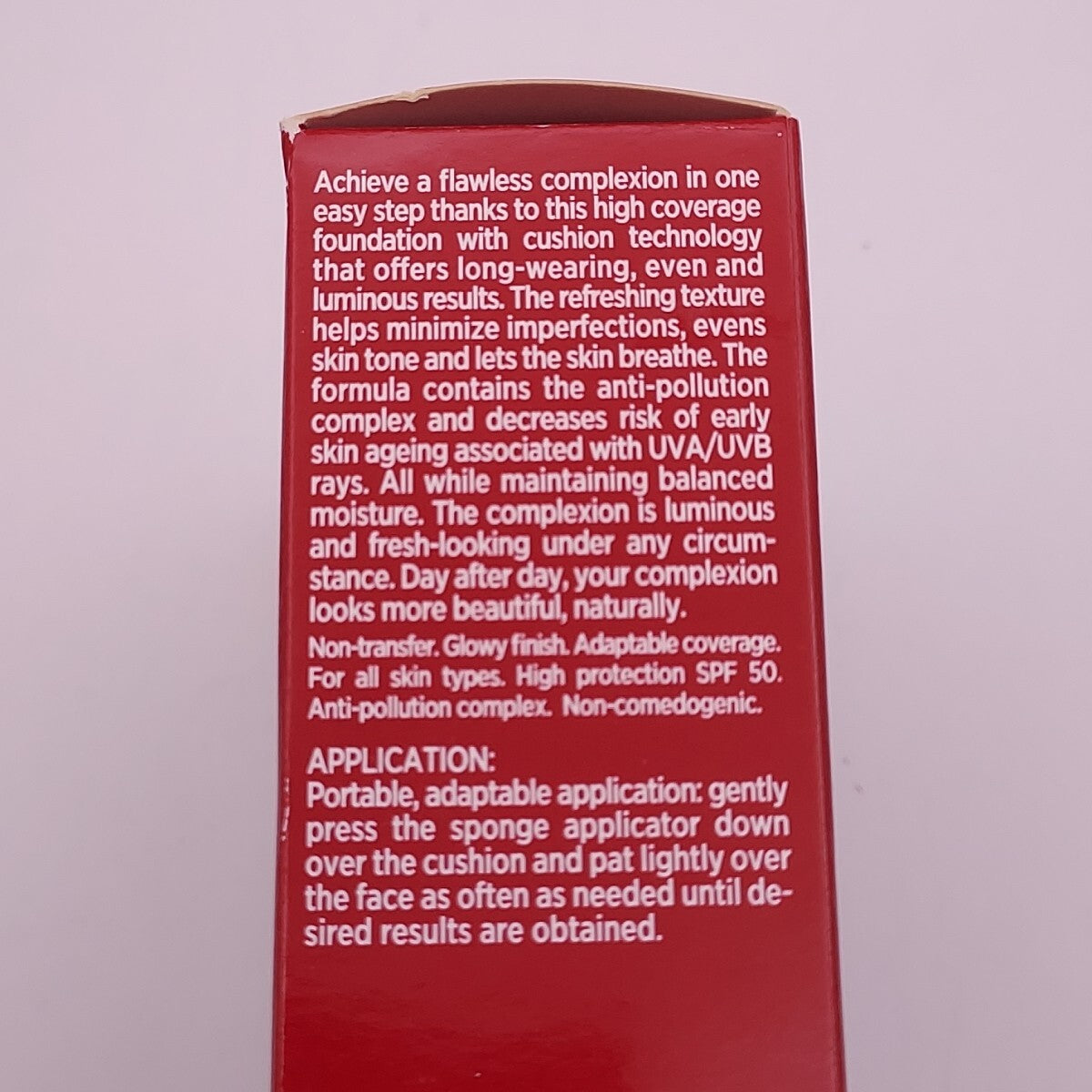 Clarins Everlasting Cushion SPF50 Hydrating Long-Wear Foundation 108 Sand