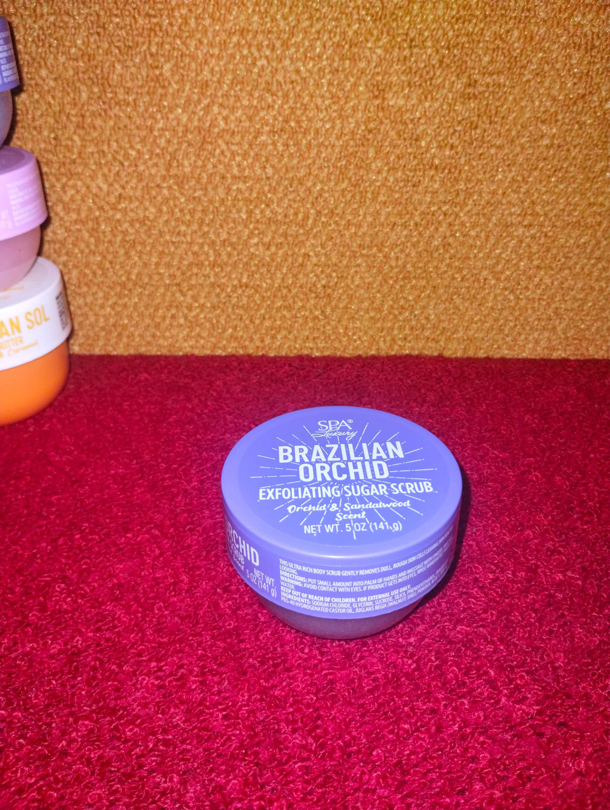 SPA Luxury Brazilian Orchid Exfoliating Sugar Scrub 141g - Pack of 1
