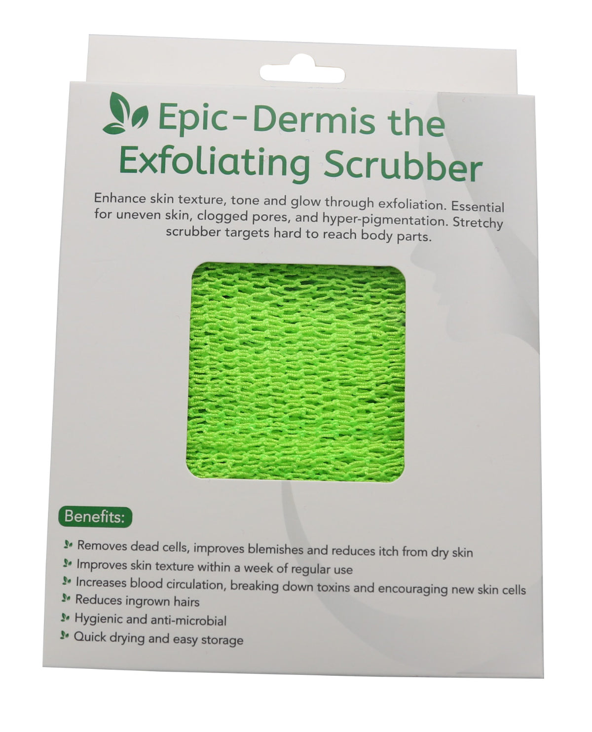 Exfoliating scrubbers in 13 colors, widely used Africa as African