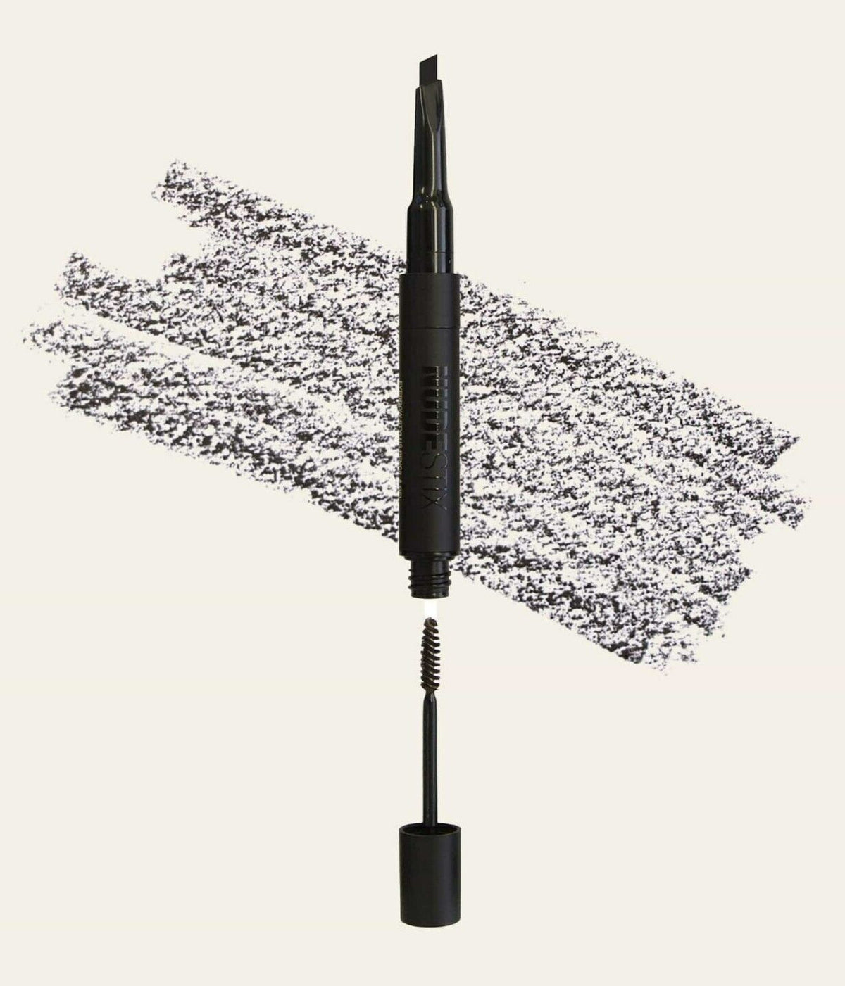 Waterproof Eyebrow Pencil & Gel Set - Brown/Black, 2.5ml