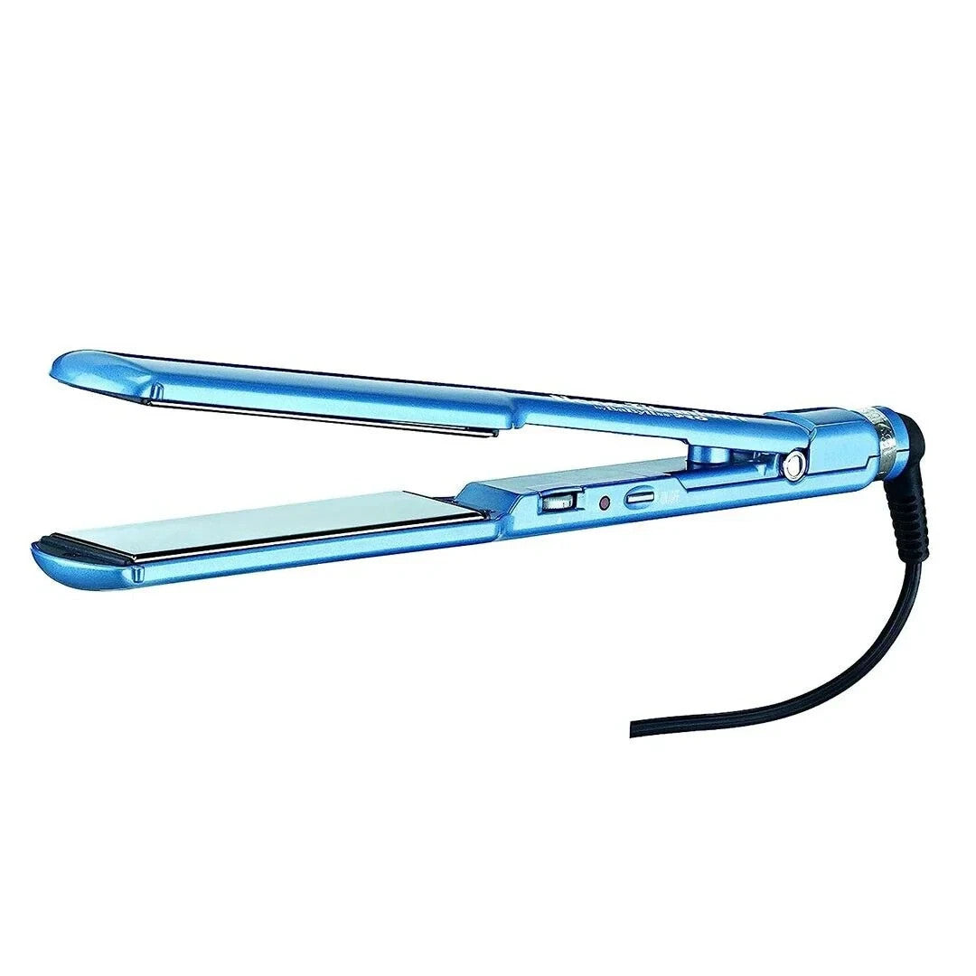 Nano Titanium Flat Iron & Paddle Brush Hair Styling Set