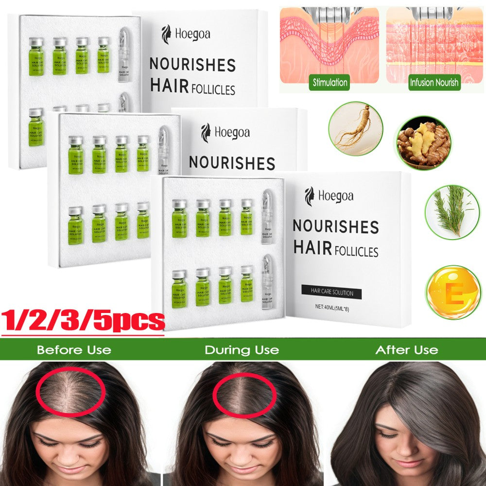 Microneedle Hair Roller Serum for Hair Growth & Scalp Nourishment