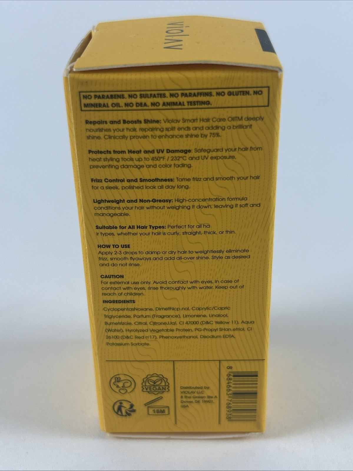 Hair Shine Oil with Frizz Control & Heat Protection 50ml