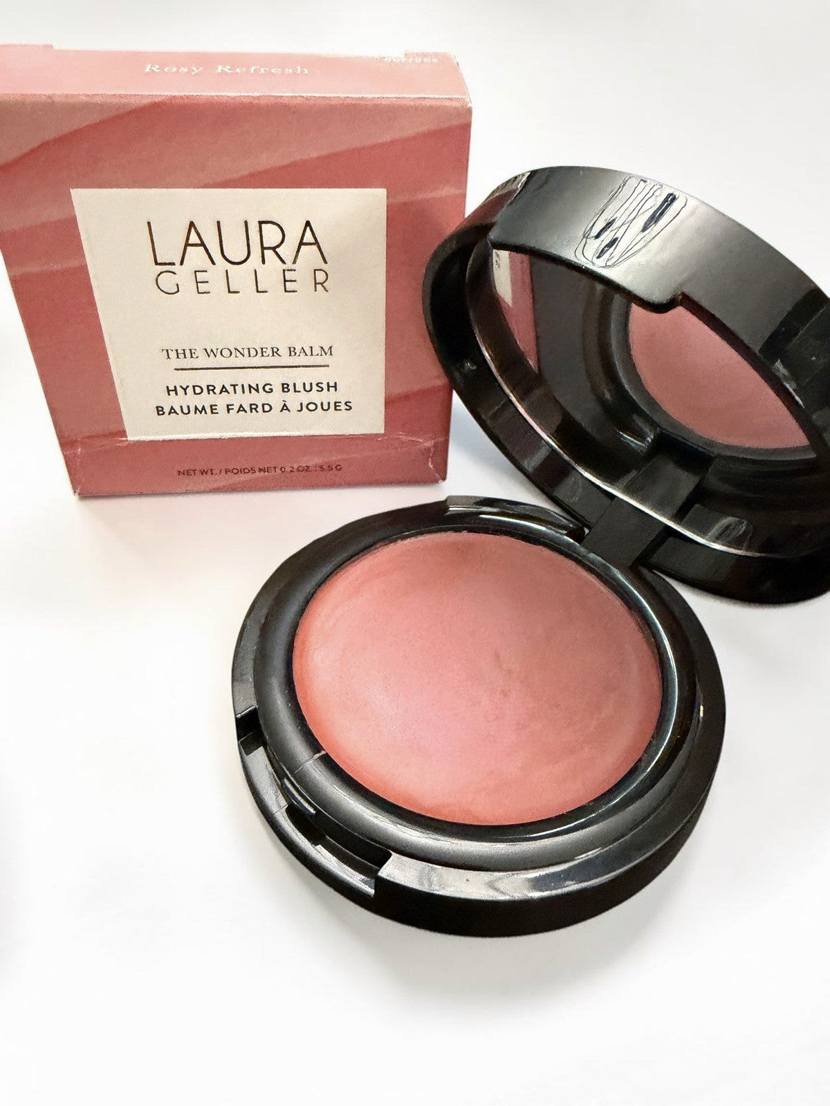 Hydrating Rosy Cheek Blush Balm - Full Size, Subtle Glow, Cream Formula
