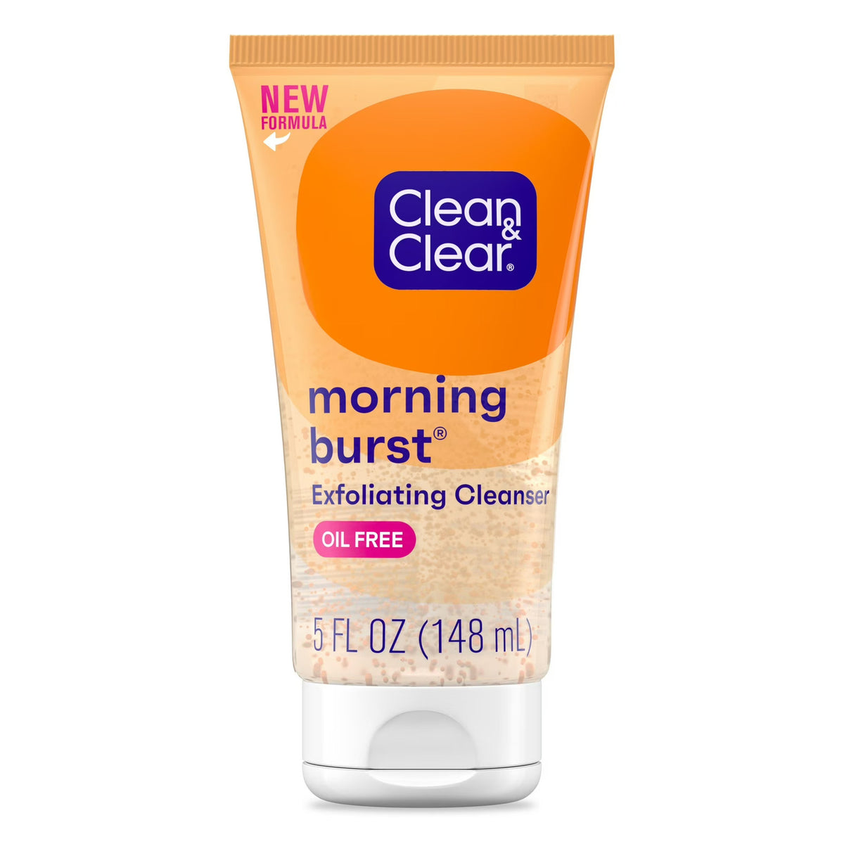 Clean&Clear Morning Burst Facial Scrub with Bursting Beads Oil-Free 5