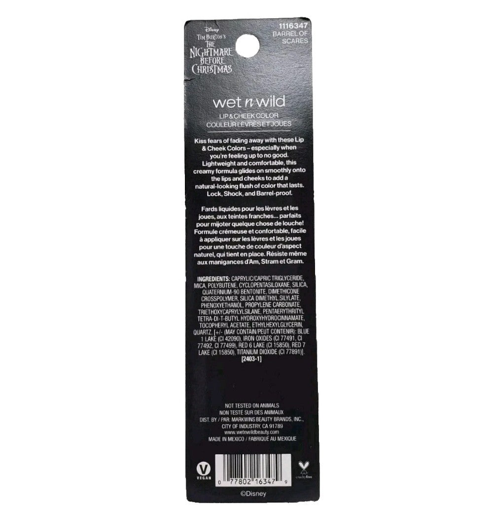 Lip & Cheek Color Barrel of Scares - Nightmare Before Christmas Limited Edition Gloss