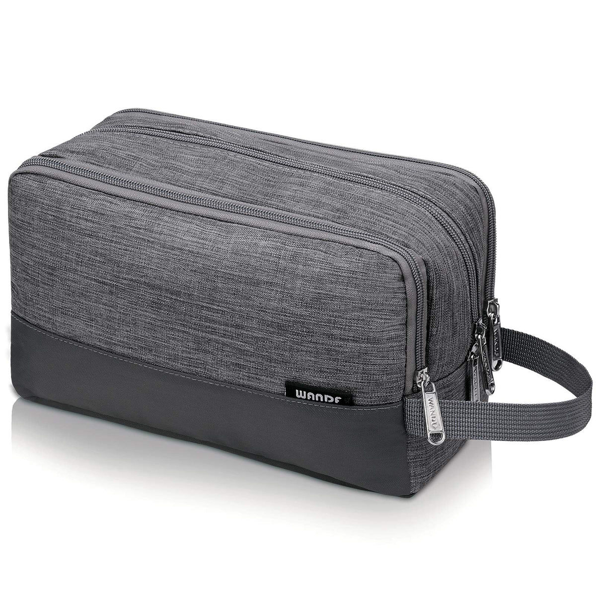 Water-Resistant Men’s Hanging Toiletry Bag with Multiple Compartments