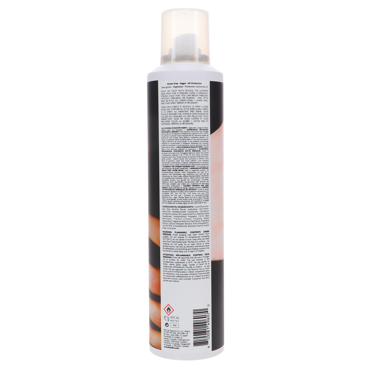 Strong Hold Flexible Hairspray - 9 oz Bottle, 4 Pack for All-Day Styling