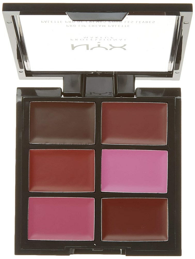 Pro Lip Cream Palette - The Plums, Highly Pigmented Lip Makeup Set