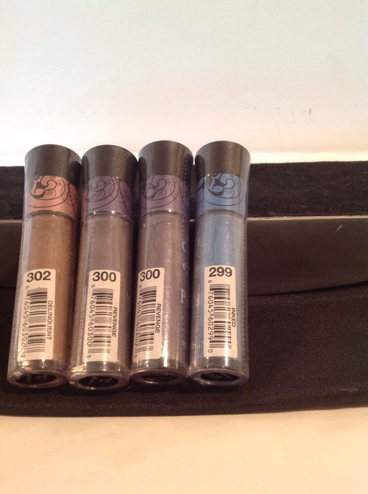 4-Piece Hard Candy Powder Keg Colors Makeup Set - Bold Shades