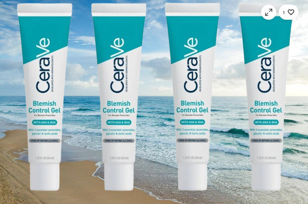 CeraVe Acne Control Gel 1.35 oz - Pack of 4, Clear Skin Treatment