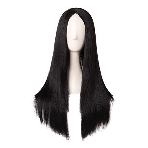 Long Straight Synthetic Wig - Heat Resistant & Elegant 28 Inch Style