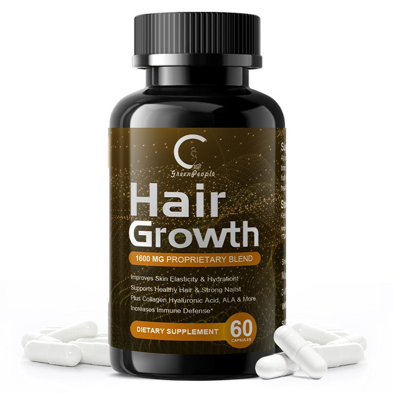 Hair Growth Pills with Collagen & MSM - 60 Capsules